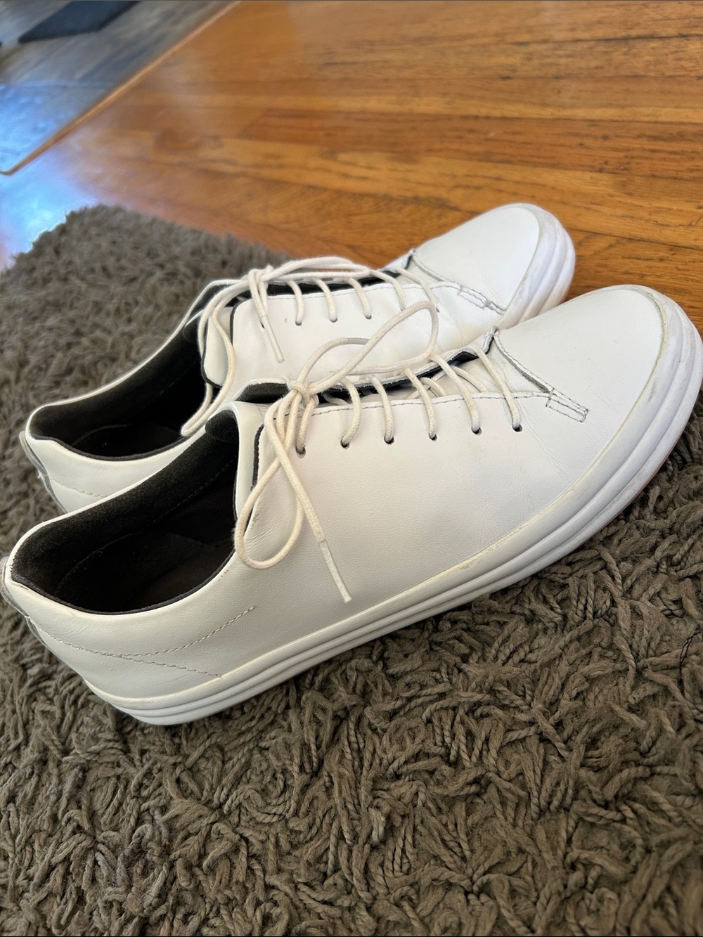 Camper Hoops White Leather Minimalist Sneakers Women’s EU 39